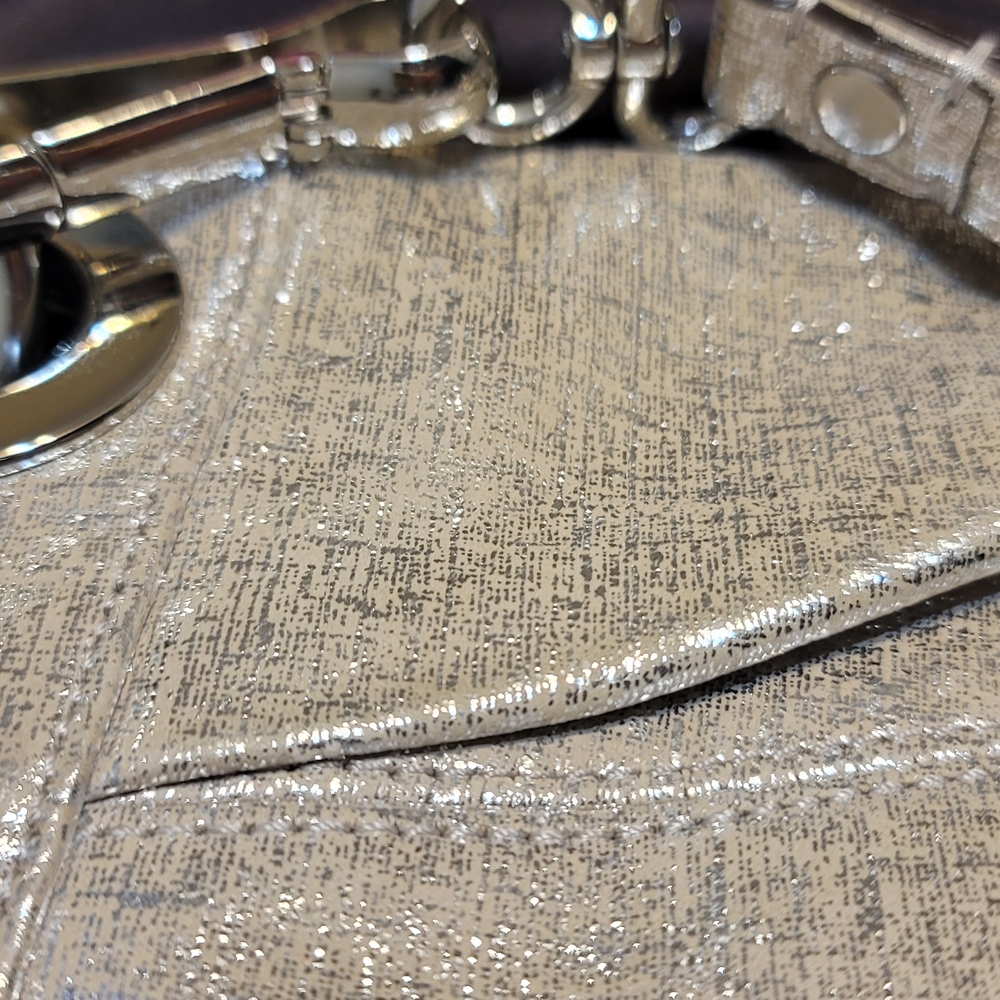 Coach Metallic Shoulder Bag - Picture 6 of 10